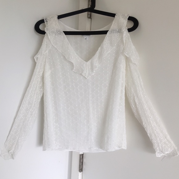 Brand new Club Monaco off shoulder blouse- Size S - Picture 1 of 4